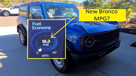 Ford bronco fuel economy. Things To Know About Ford bronco fuel economy. 